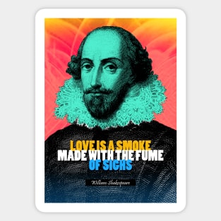 William Shakespeare Quote 3 Sticker